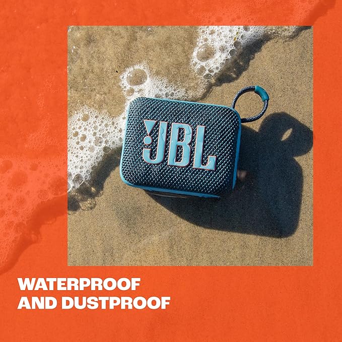 JBL JBLGO4PURAM-Z Go 4 Portable Bluetooth Speaker, Purple - Certified Refurbished