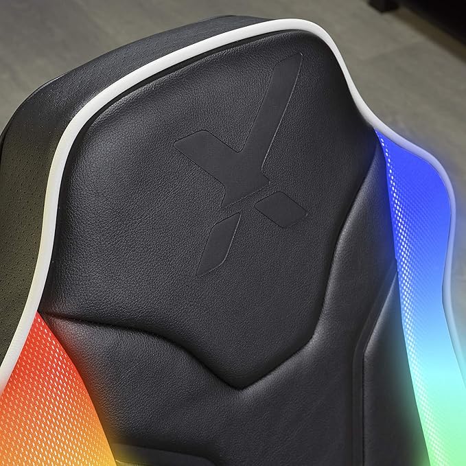 X Rocker Video Gaming Floor Rocker Chair, Built-in Audio, Foldable, for Gamers, Bedroom, or Game Room for Boys, Girls, Teens 5-17, Gifts for Gamers